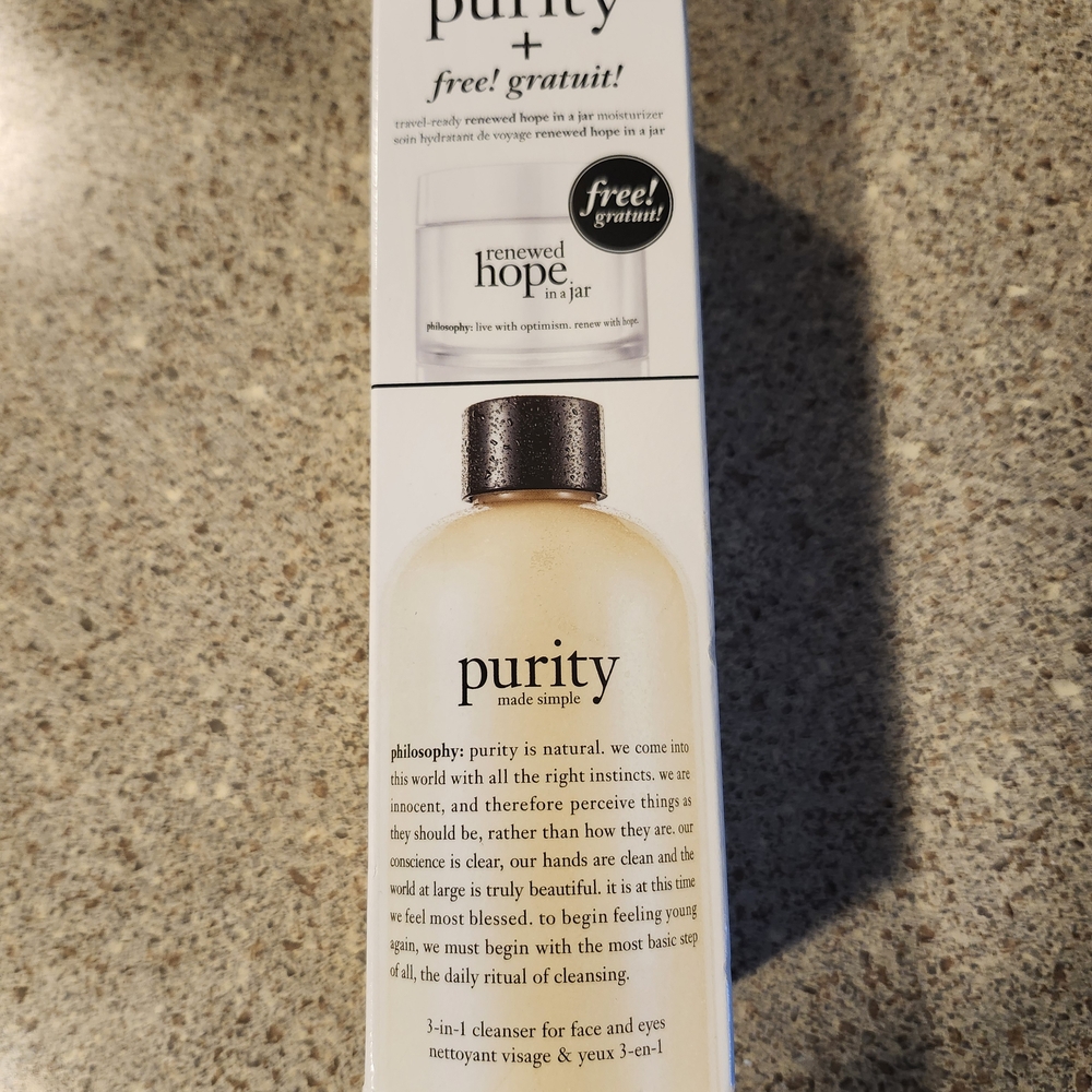 New Philosophy Women's Purity 8oz + Renewed Hope In A Jar 0.50oz Duo Gift Set
